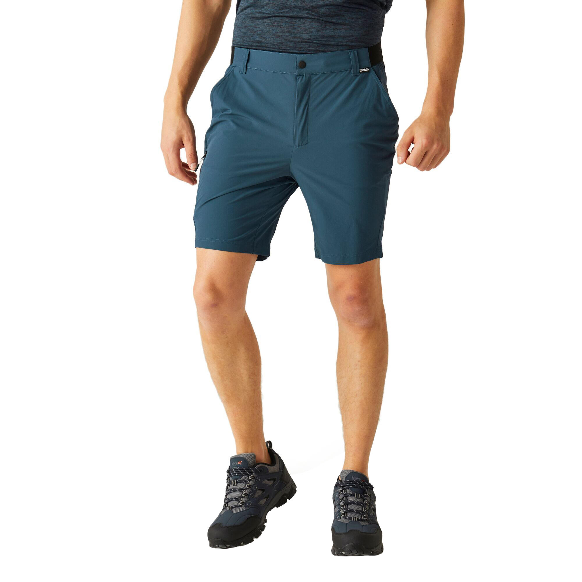 "Travel Light" Shorts für Herren Dunkel-Jeansblau 4/5