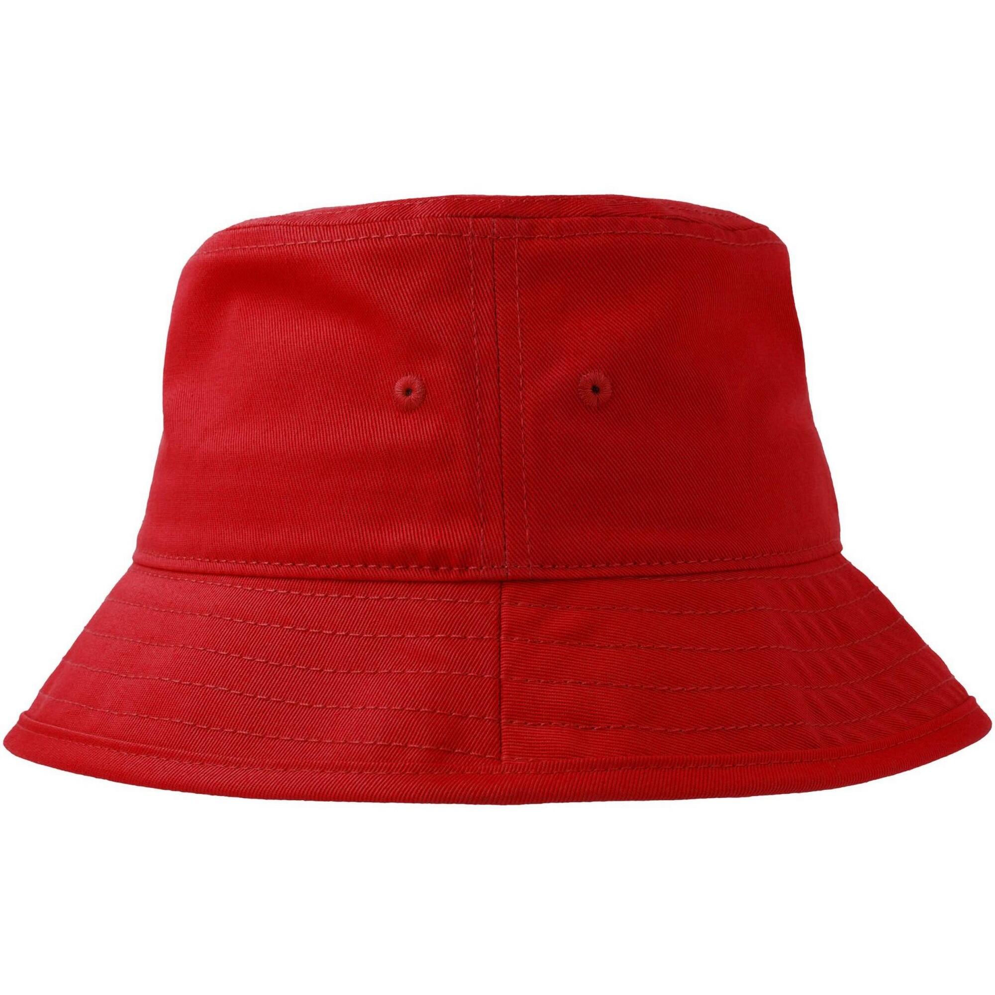 Childrens/Kids Mayo Bucket Hat (Red) 2/2