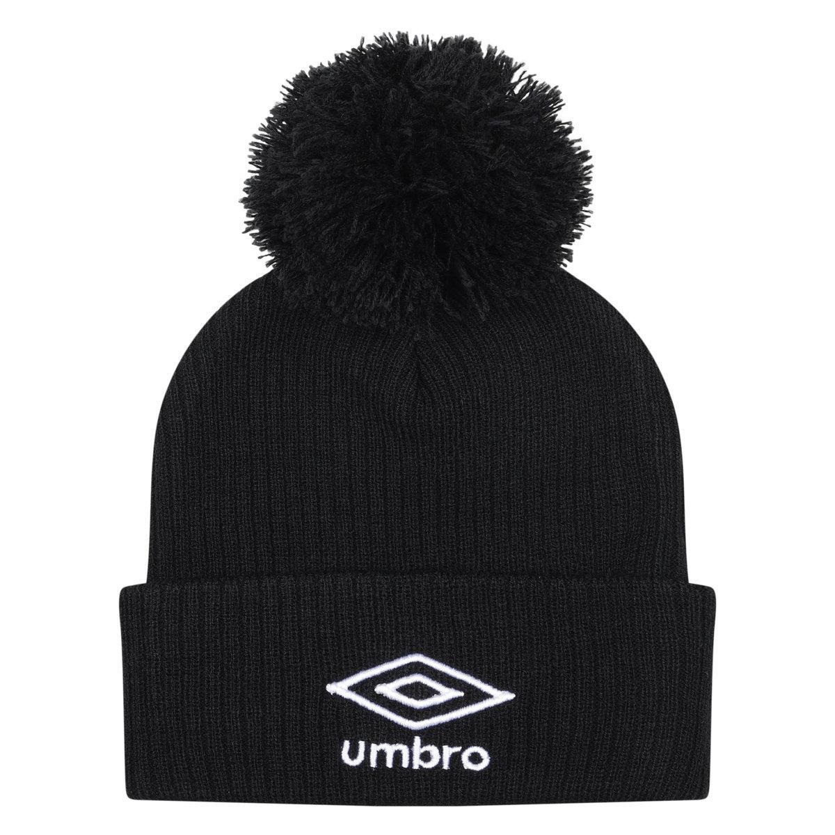 UMBRO Childrens/Kids Bobble Beanie (Black)