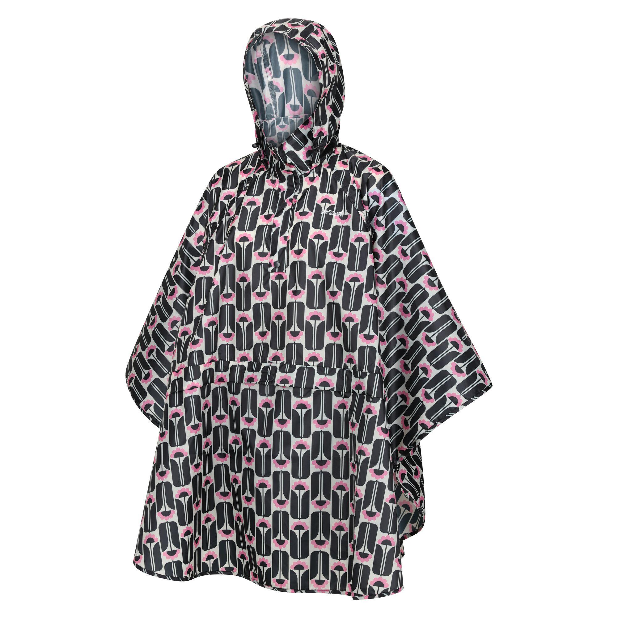 ORLA KIELY FESTIVAL Women's Poncho (Black)