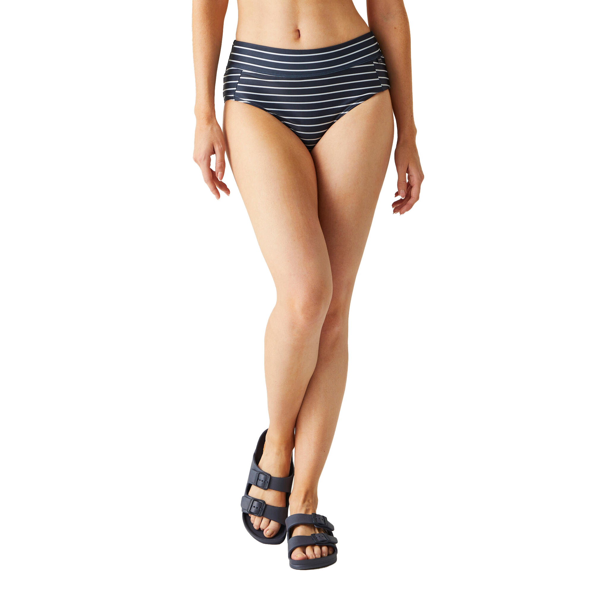 "Paloma" Schwimmshorts für Damen Marineblau/Weiß 4/5