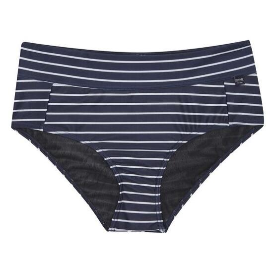 Paloma" Schwimmshorts für Damen Marineblau/Weiß