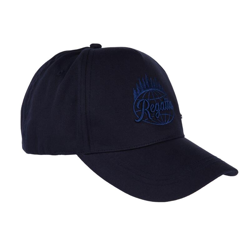 Cappellino Con Visiera Logo Adulto Unisex Regatta Blu Navy