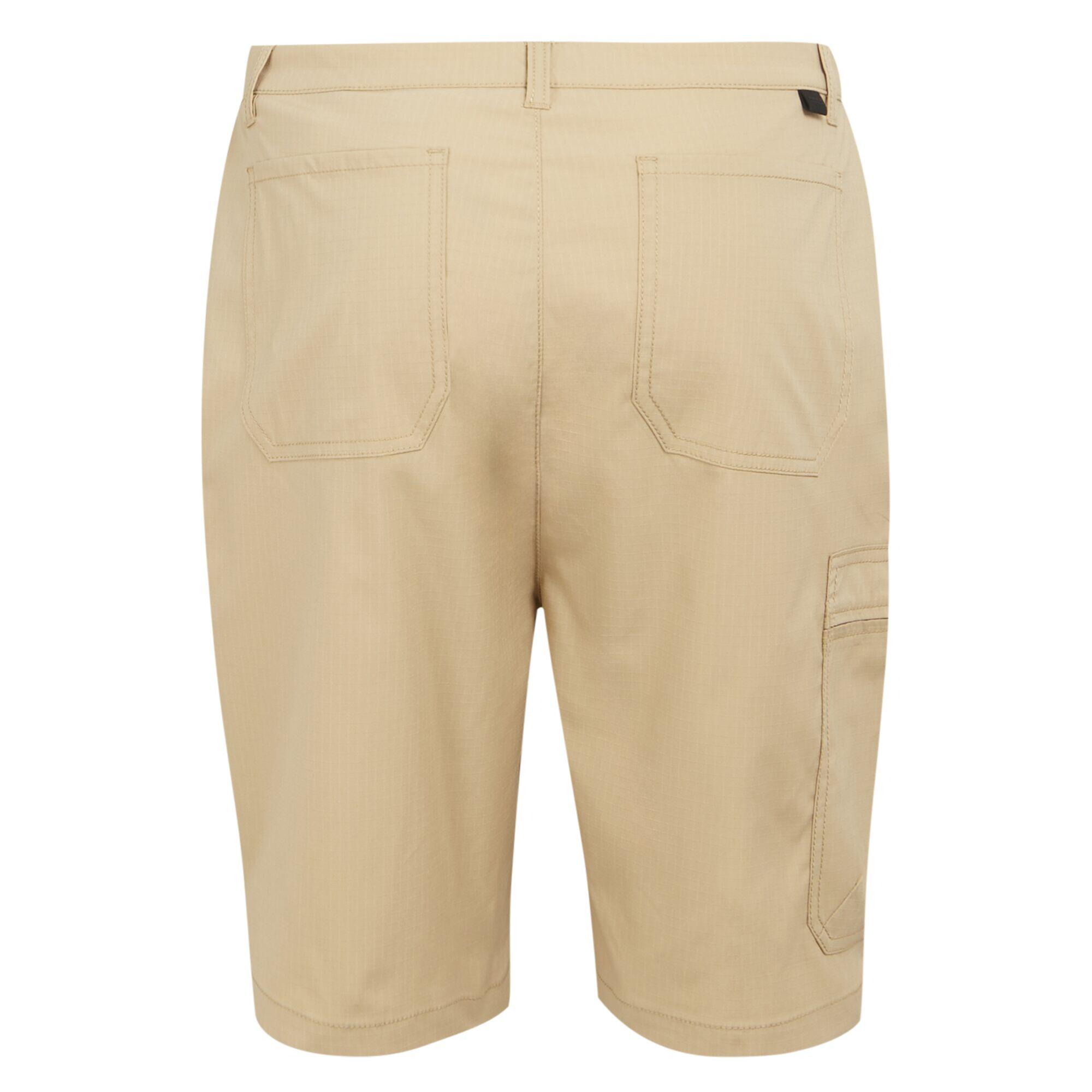 Mens Dalry Multi Pocket Shorts (Oat) 2/5