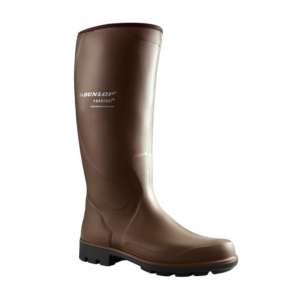 Bottes en caoutchouc Dunlop Purofort Terroir Pro marron 2/7
