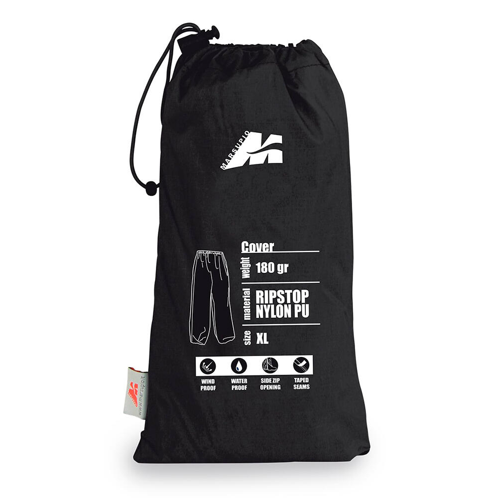 Capas para calças Cover Marsupio Preto 3/3