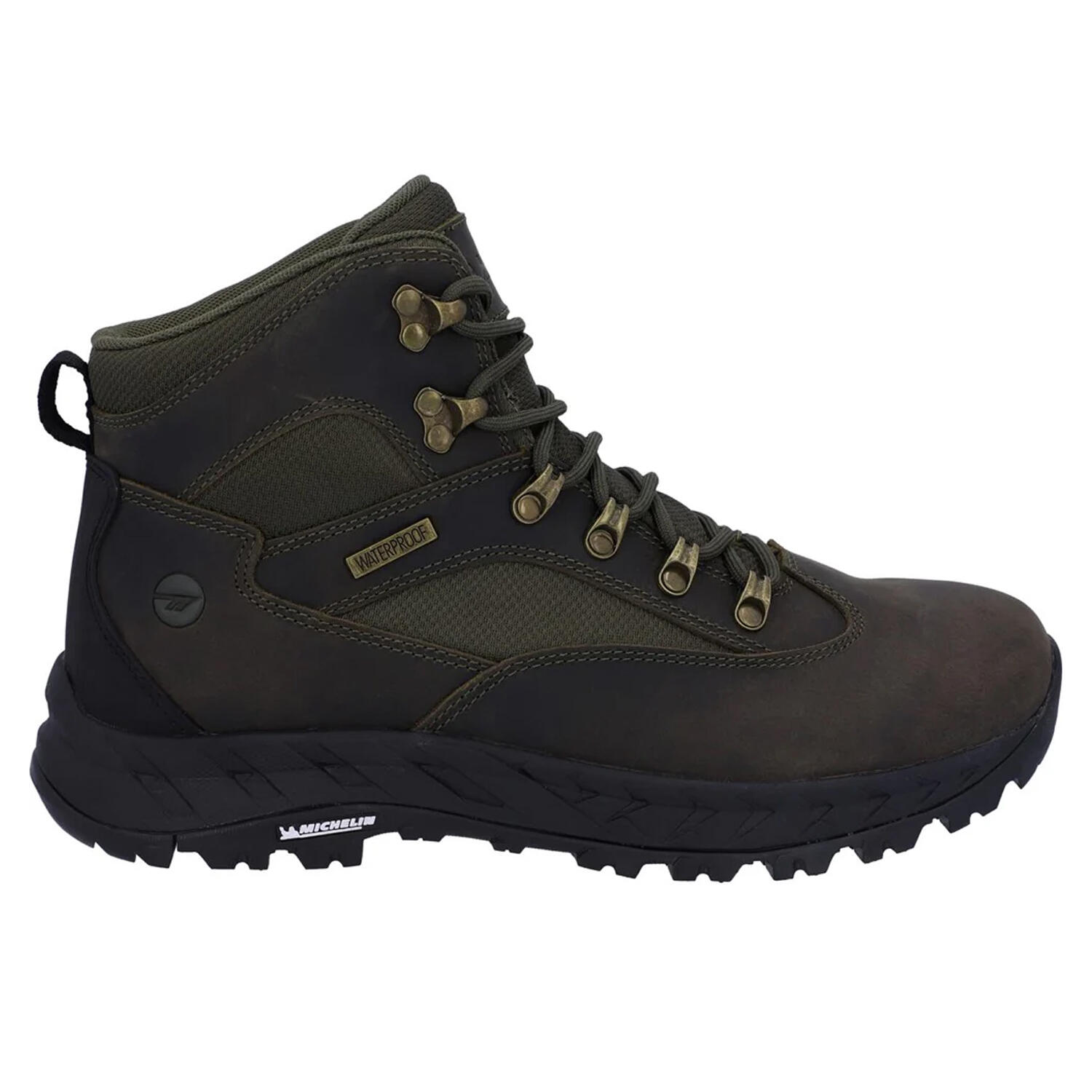 Bottines De Marche EURO TRAIL Homme (Vert Kaki) 4/4