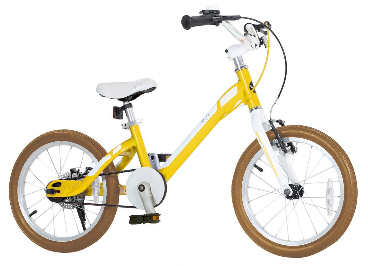 Installed ROYAL BABY B 26 MARS KIDS BIKE 18 WHITE YELLOW
