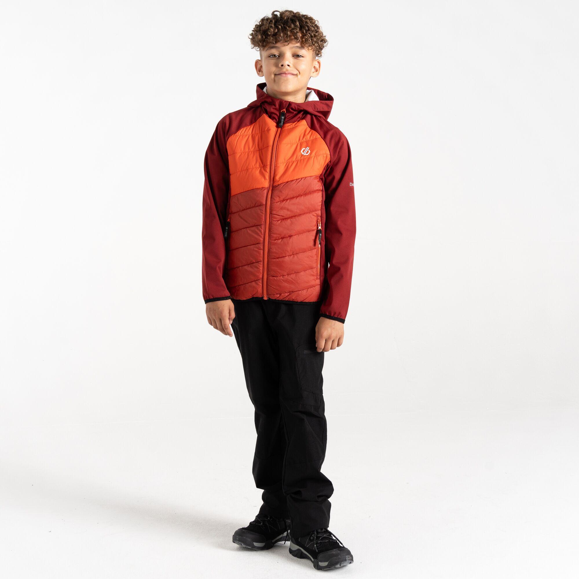 Dare2b Kids Explore Hybrid Jacke - Winddichte Softshell Mit ILUS D-Lab Technologie Für Kinder
