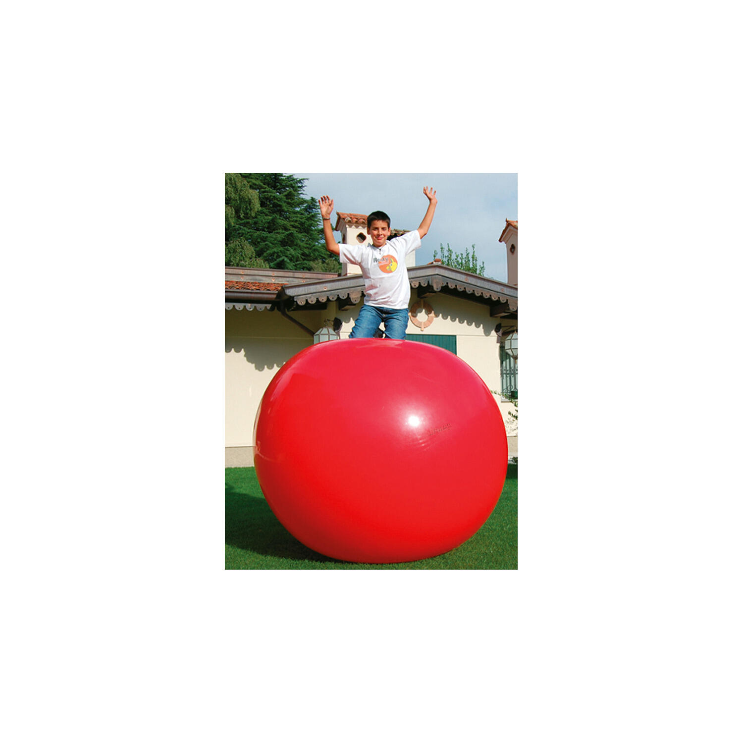 Megaball 180 Gesundheitssport Unisex Rot 2/3
