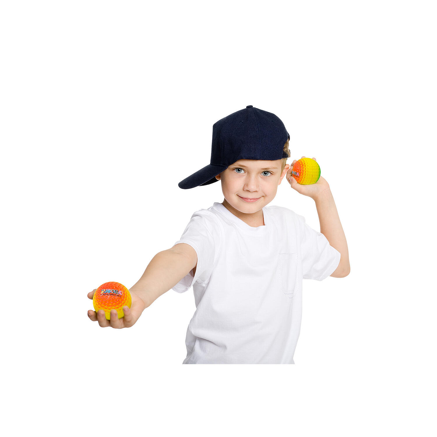 Ballons en caoutchouc rebondissants Suboba Unisexe 3/6
