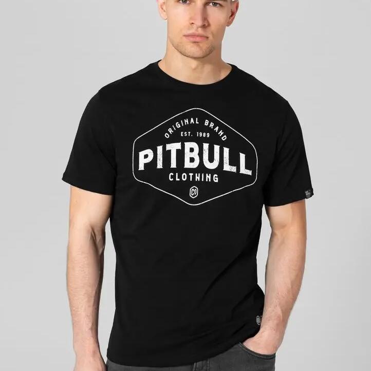 Pitbull Lightweight Cotton T-Shirt Pitbull Co. Black M