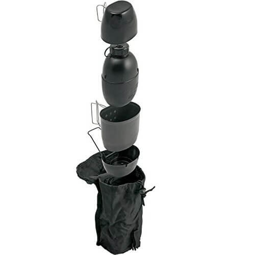 Kooksysteem met waterfles Multi-fuel - Zwart 2/5