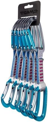 CAMP Orbit Express KS Pack 6 – 12 cm Bandschlingen 16 mm Nylon grau/blau/fuchsia