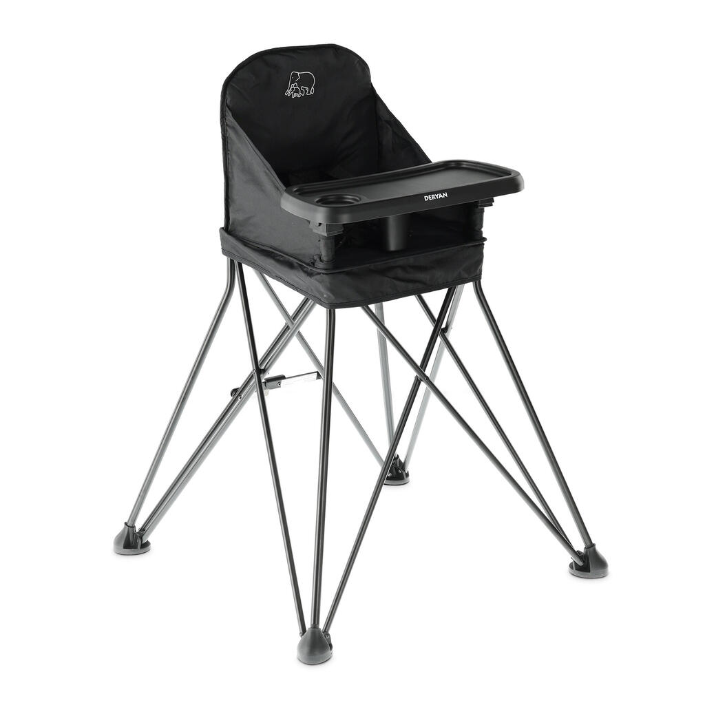 Deryan Pop-Up High Chair - Foldable - With Carry Bag - Portable