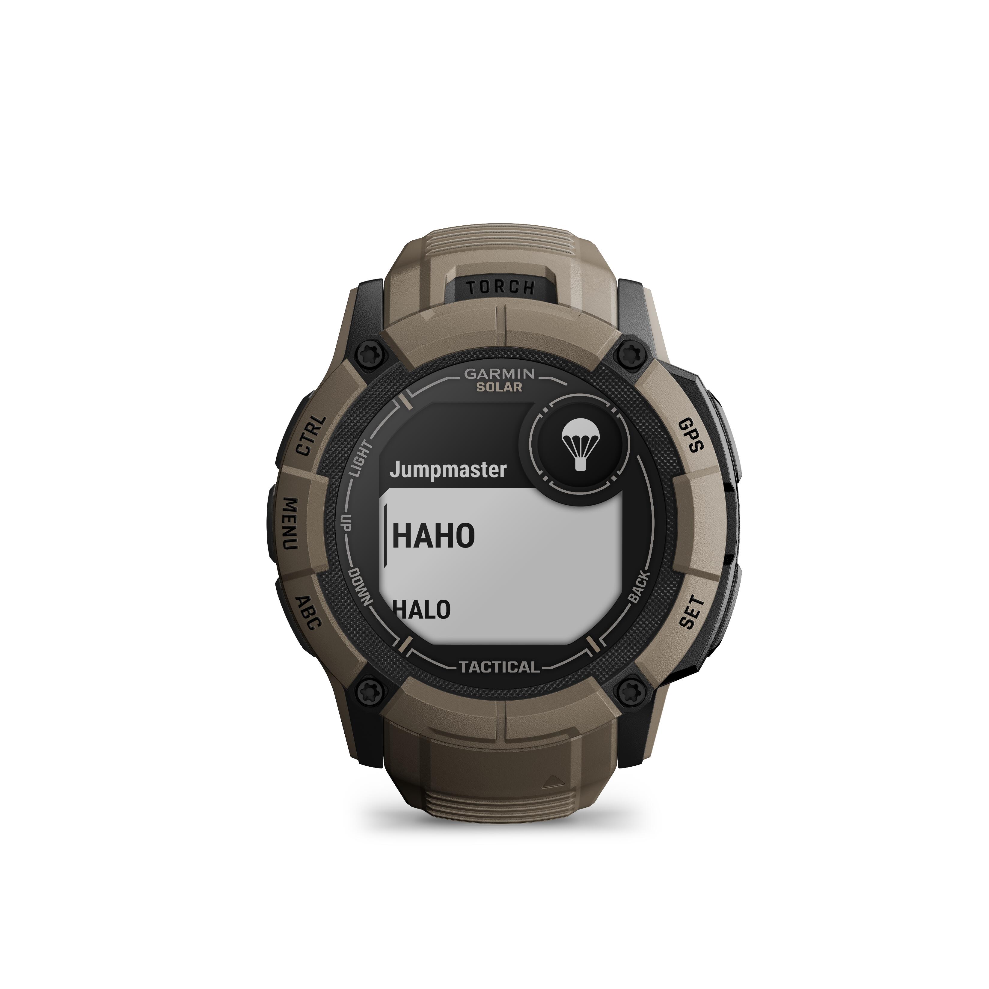 Garmin Instinct 2X Solar Tactical Edition Watch Coyote Tan