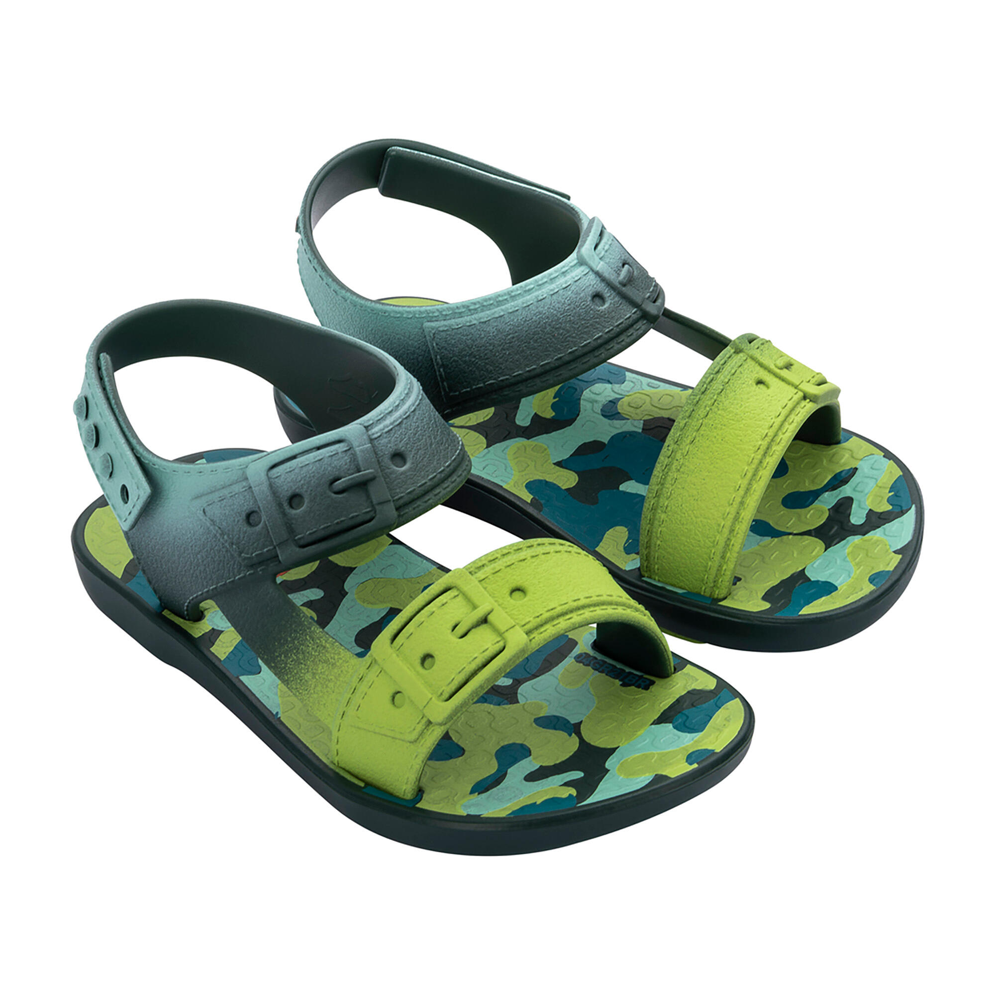 Ipanema - Sandales Enfant Ipanema Brincar Papete Baby - Sandales - Vert - 24 - Decathlon