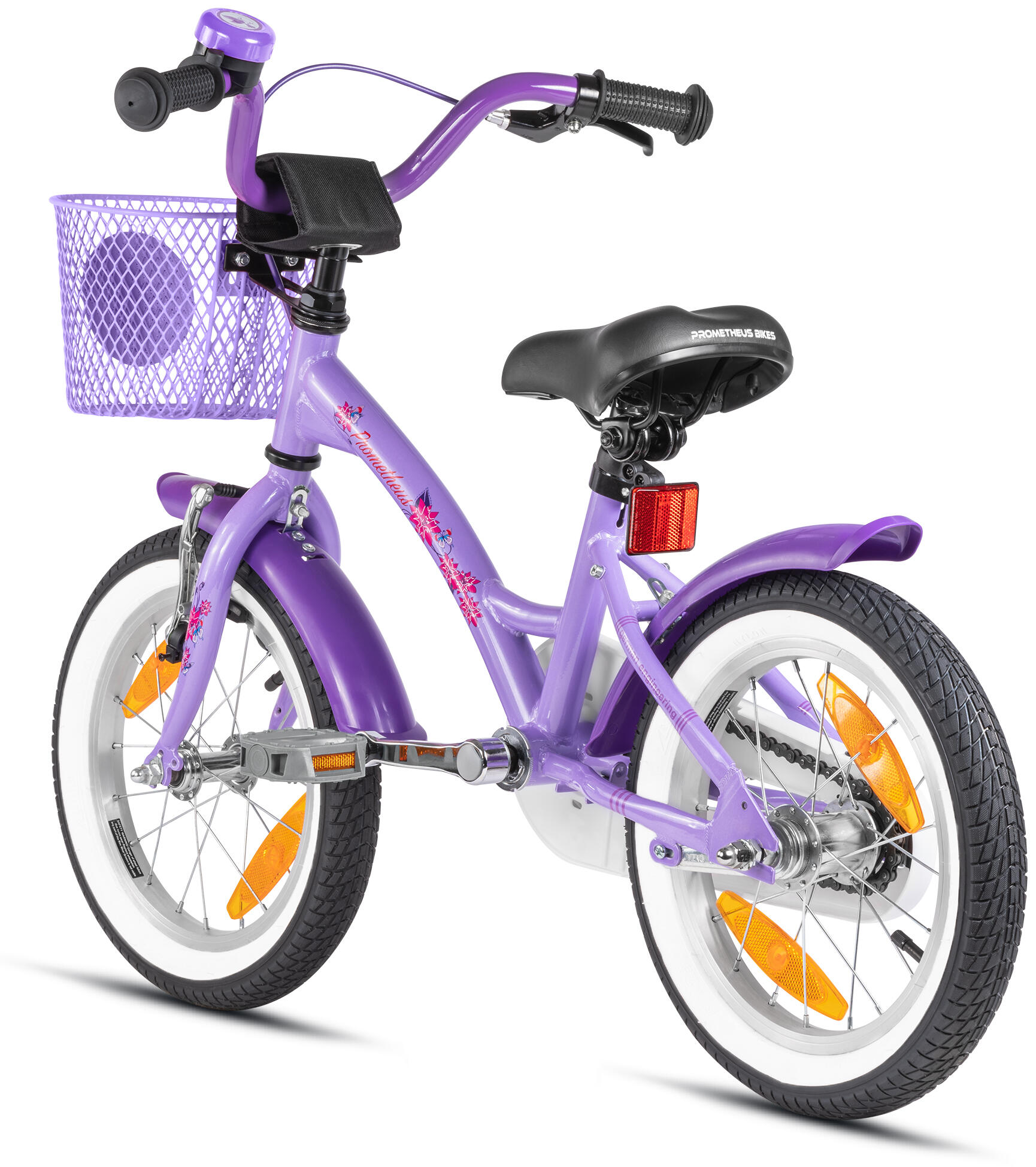 Kinderfahrrad 14 Zoll ab 4 Jahre mit Stützräder und Rücktritt 5/8