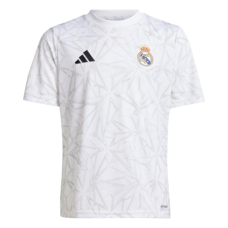 Real Madrid Pre-Match Voetbalshirt Kids