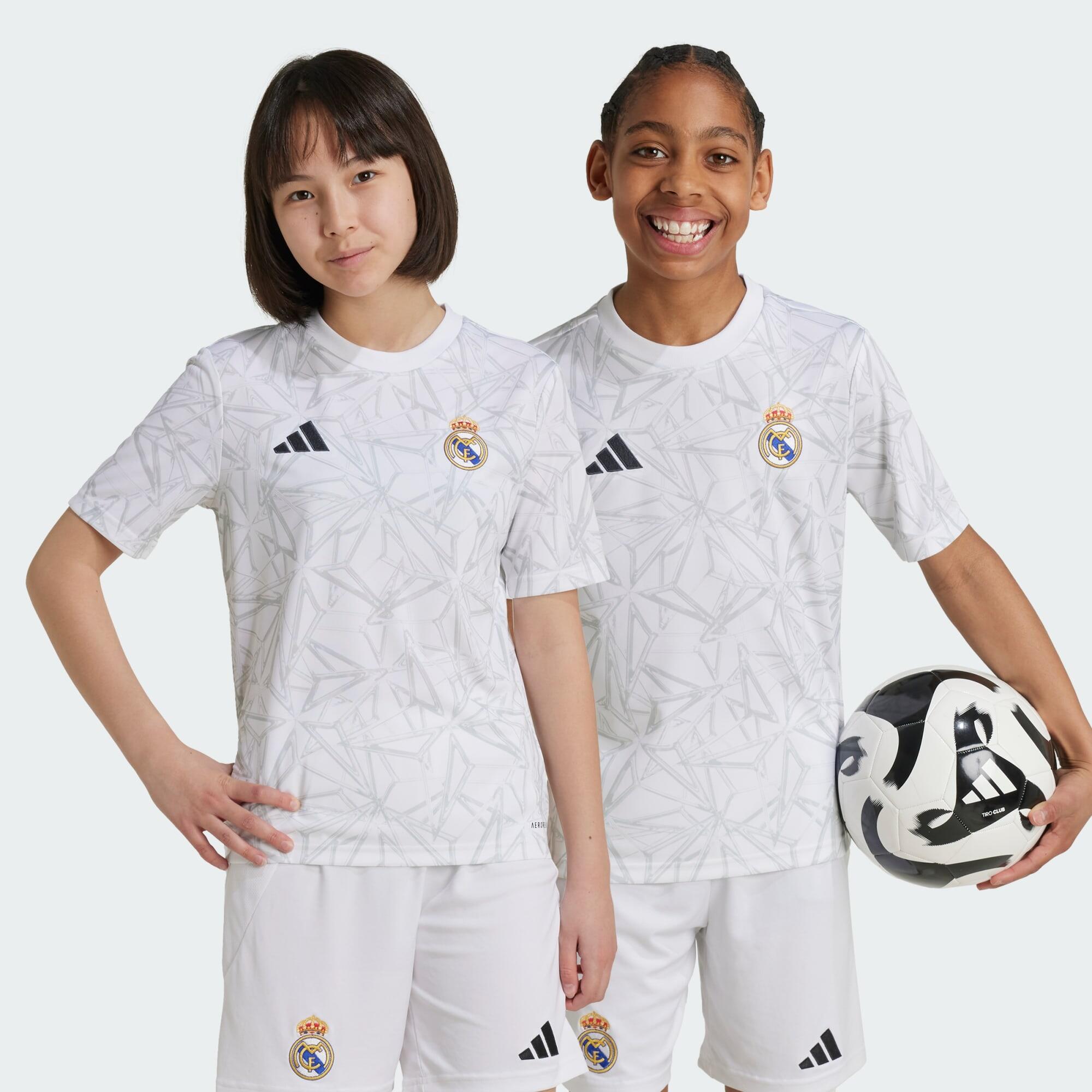 Camisola de Aquecimento do Real Madrid – Criança