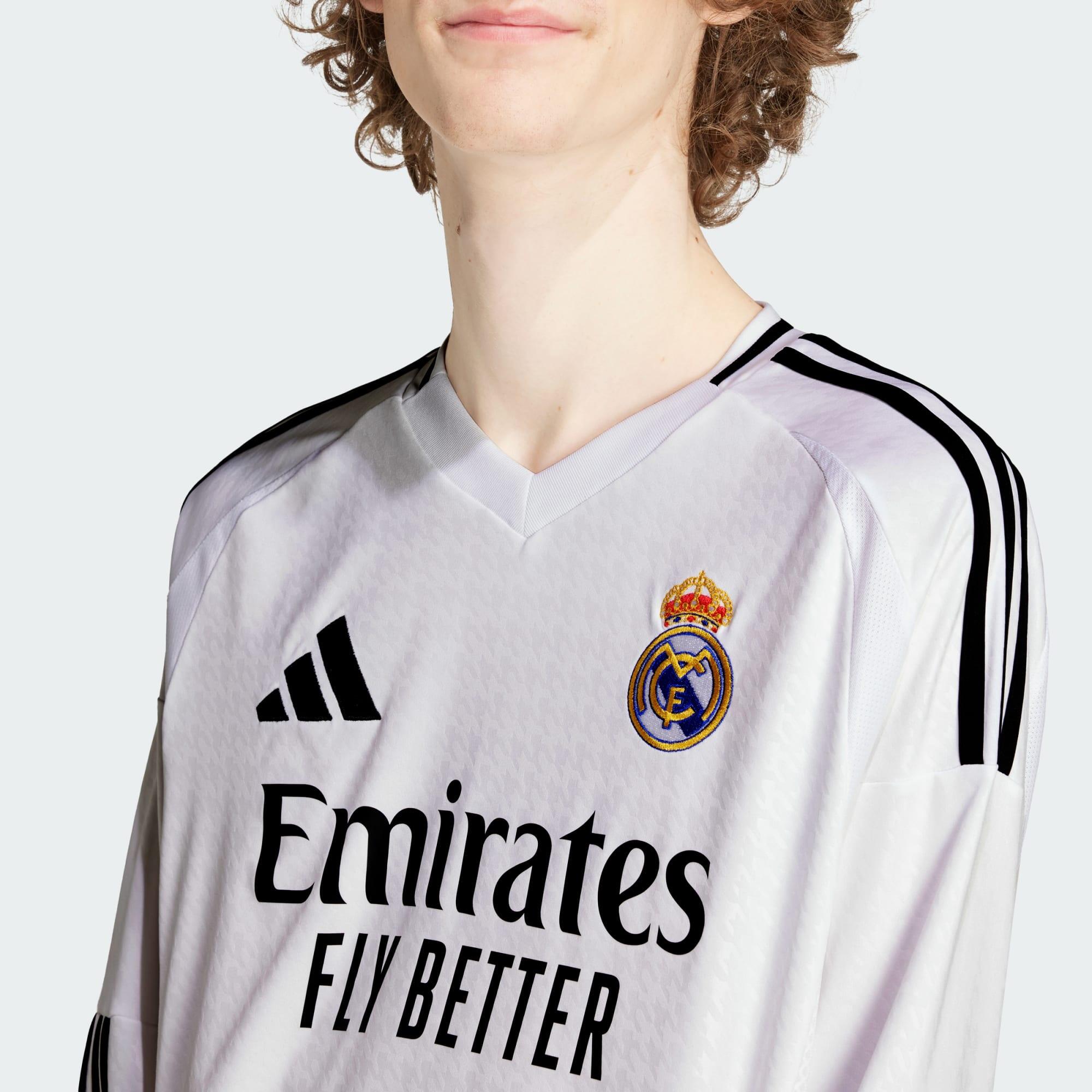 Camiseta manga larga primera equipación Real Madrid 24/25 6/7