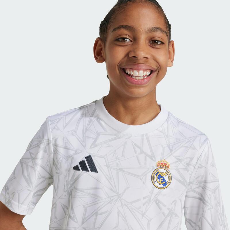 Real Madrid Pre-Match Voetbalshirt Kids