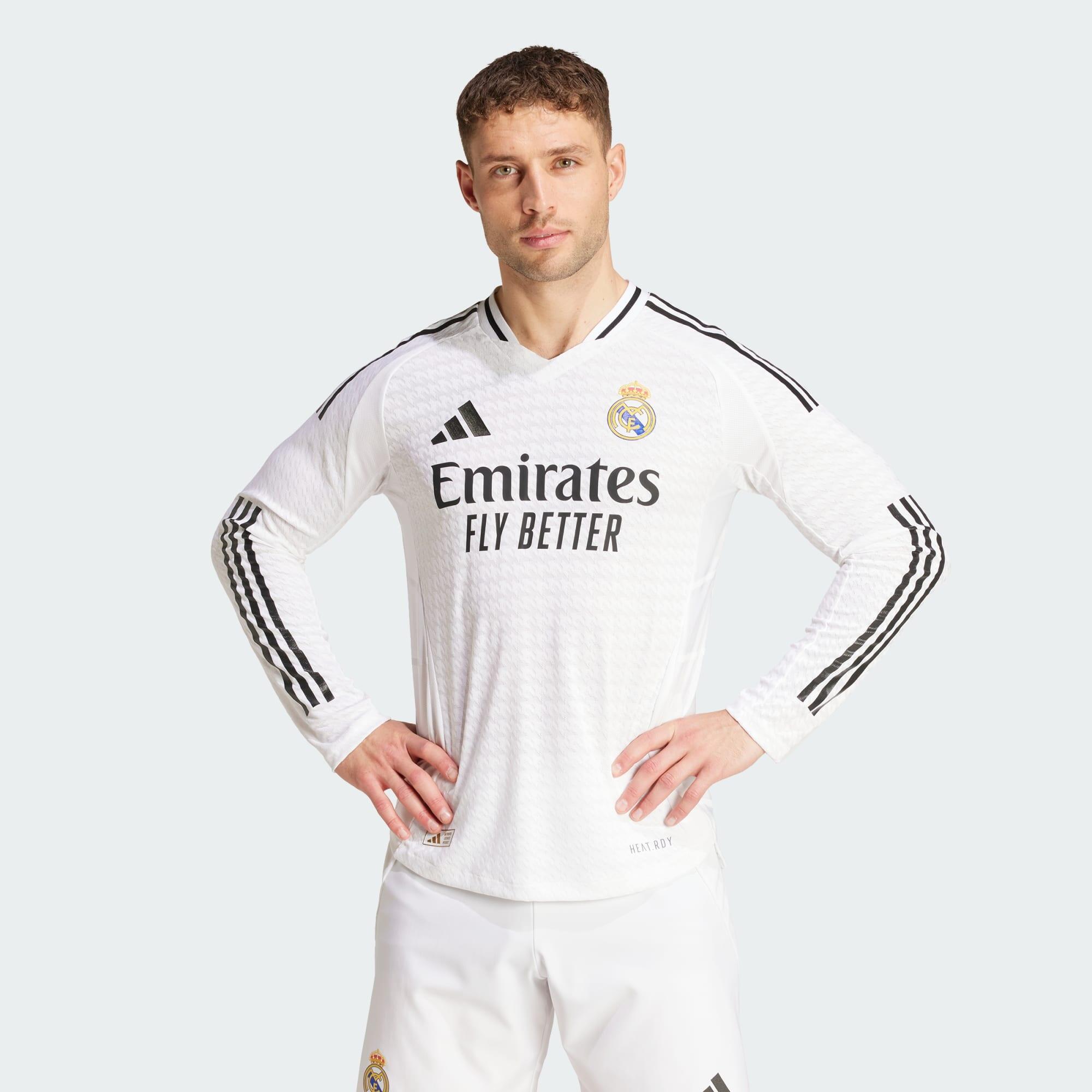 Autentica maglia a maniche lunghe Real Madrid 24/25 Home