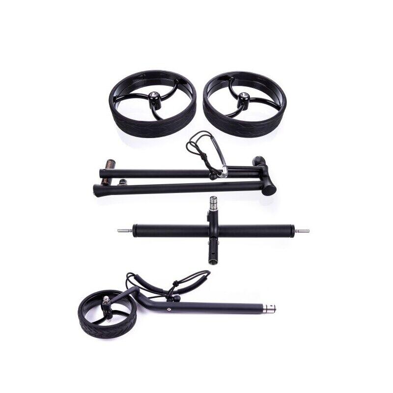 Elektro Golf Trolley walker S schwarz, Lithium Akku, Bergabfahrbremse 4/7