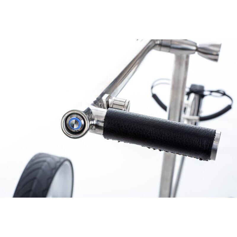 Carrito de golf eléctr. walker S, acero inoxidable, freno de descenso 6/7