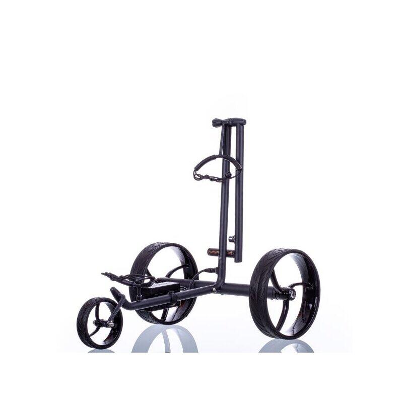 Elektro Golf Trolley walker S schwarz, Lithium Akku, Bergabfahrbremse 2/7