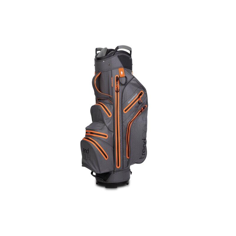 TRENDGOLF Bolsa de golf trendGOLF Rainline Pro impermeable gris/naranja