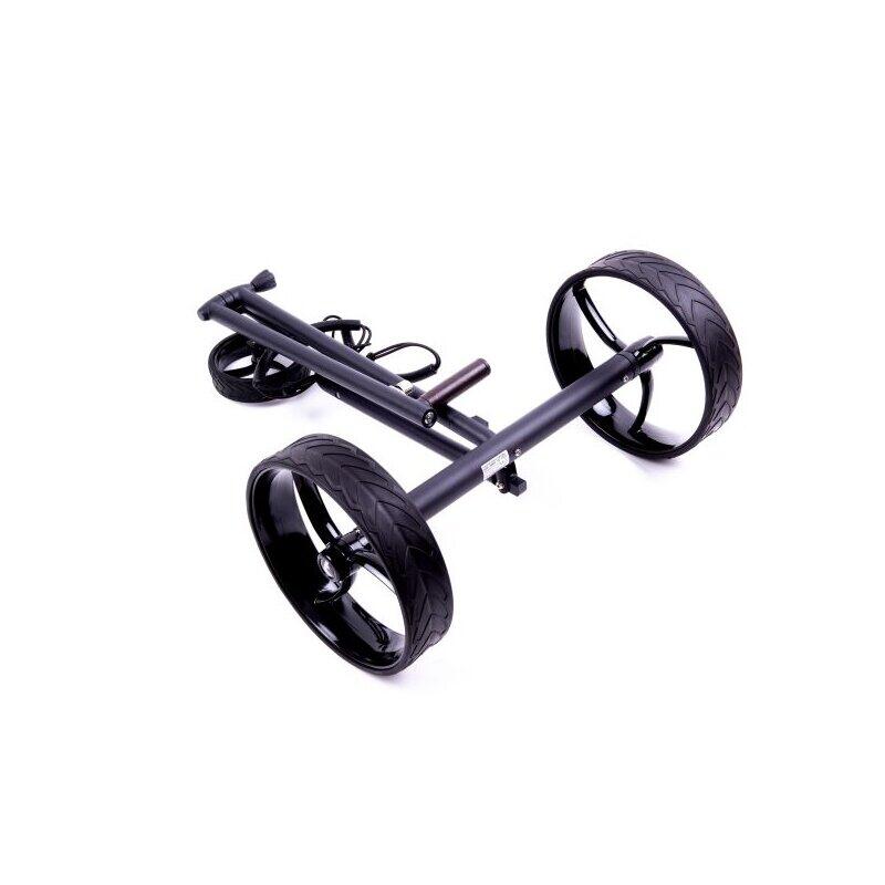 Elektro Golf Trolley walker S schwarz, Lithium Akku, Bergabfahrbremse 3/7