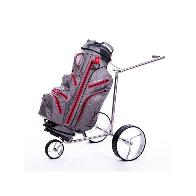 Bolsa de golf trendGOLF Rainline Pro impermeable gris/blanco 2/7