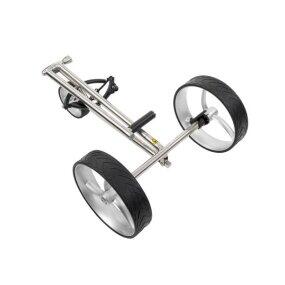 Push Golf Trolley Cushy S acero inoxidable pulido, elegante 3/6