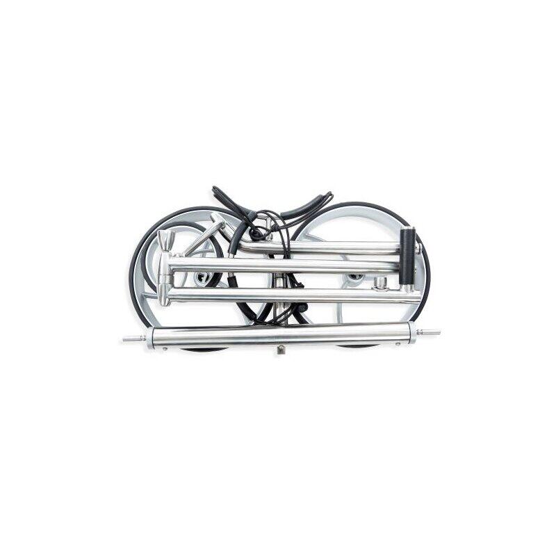 Carrito de golf eléctr. walker S, acero inoxidable, freno de descenso 4/7