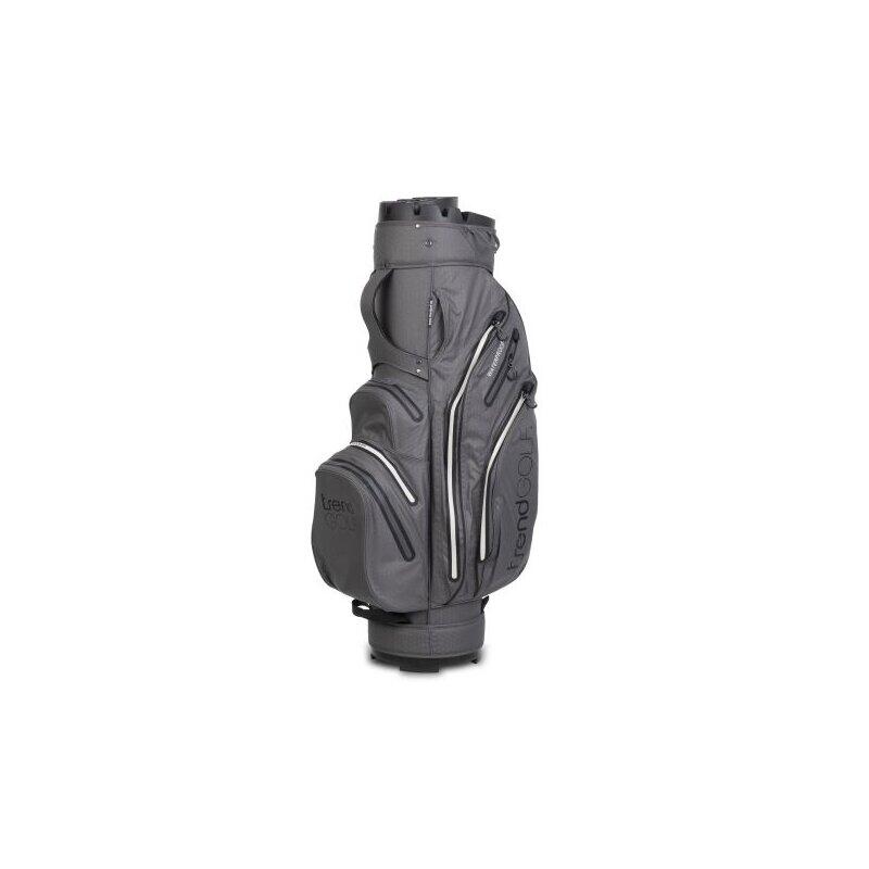 TRENDGOLF Bolsa de golf trendGOLF Rainline Silent impermeable gris/blanco