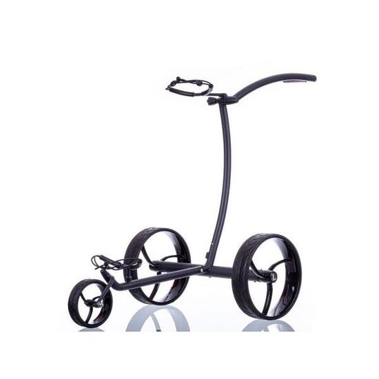 Elektro Golf Trolley walker schwarz, Lithium Akku, Bergabfahrbremse
