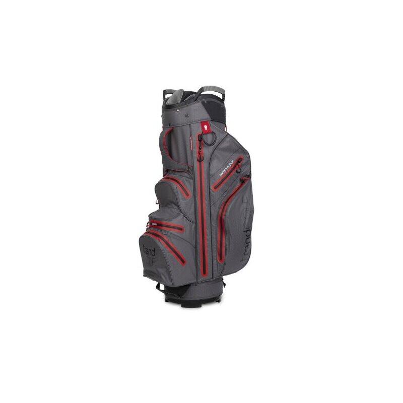 Bolsa de golf trendGOLF Rainline Pro impermeable gris/rojo