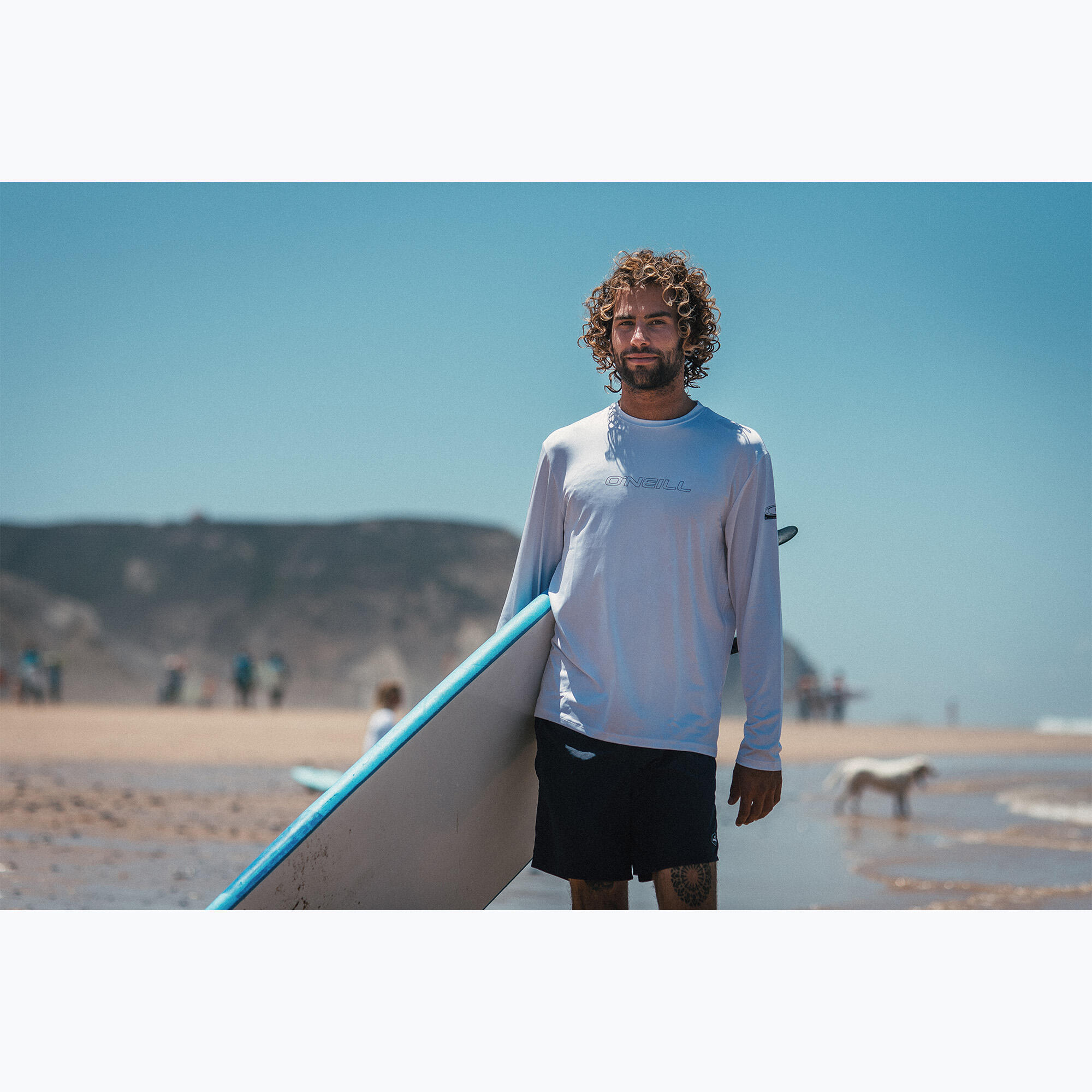 O'Neill Basic Skins Sun Shirt-zwemshirt met lange mouwen voor heren 4/5