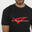 t-shirt perormance algodon adulto negro