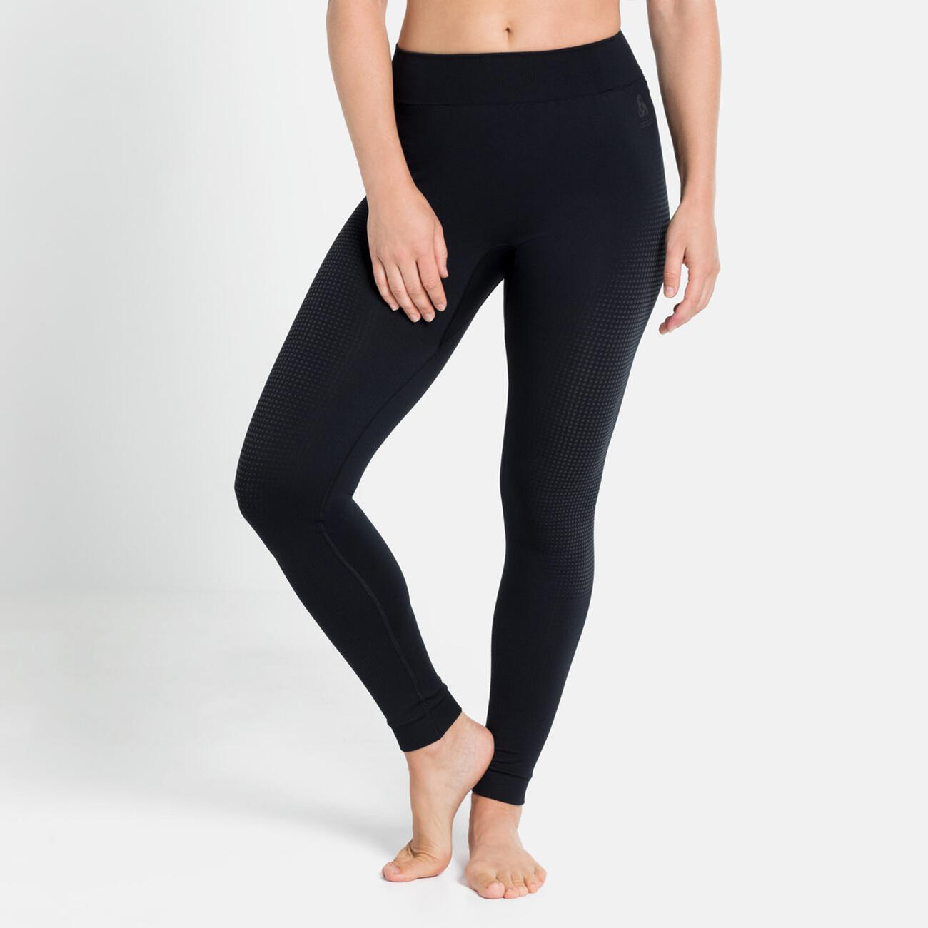 Collant Long Femme Odlo Performance Warm Eco Noir 5/7