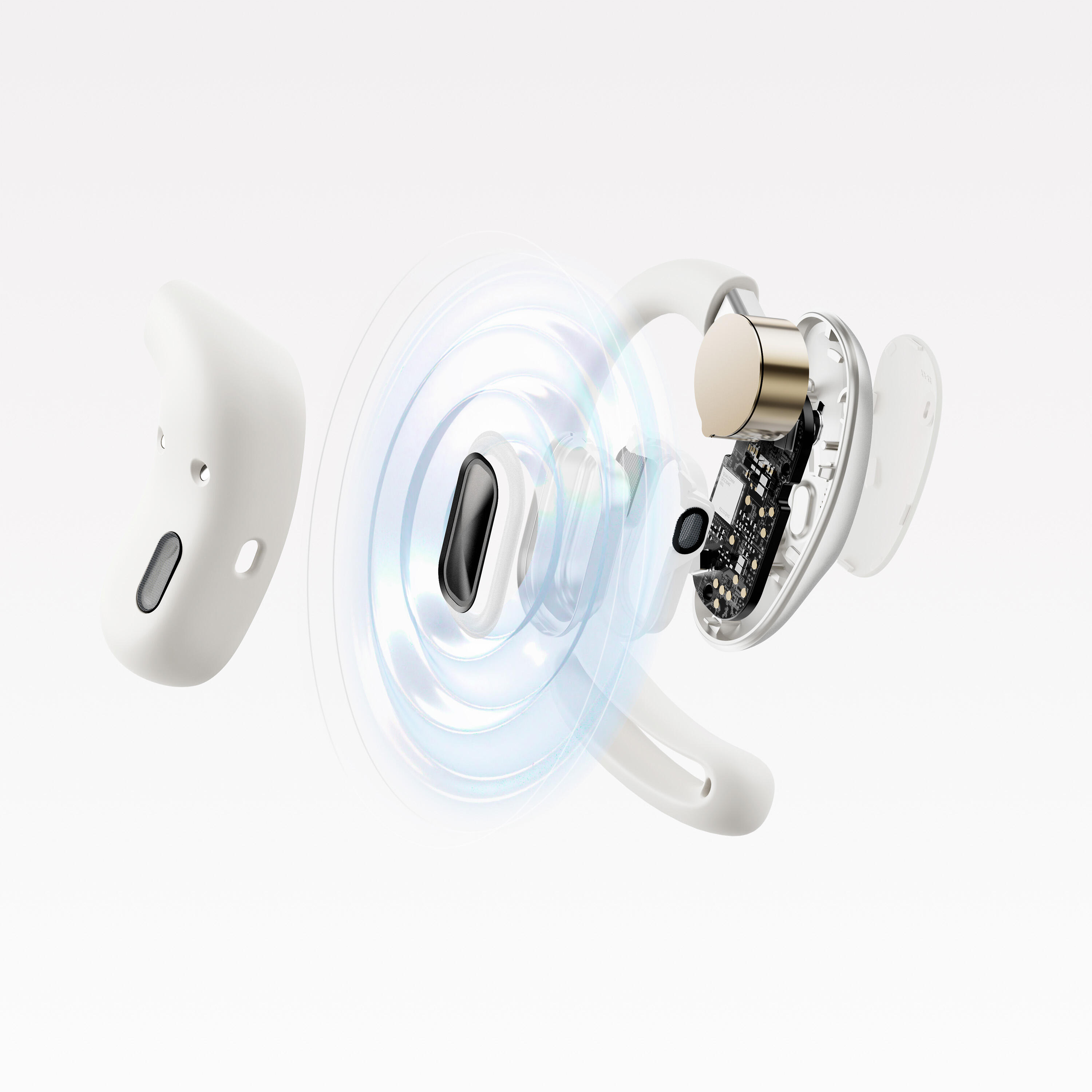 Shokz Bluetooth Headset - OPENFIT AIR WHITE 5/7