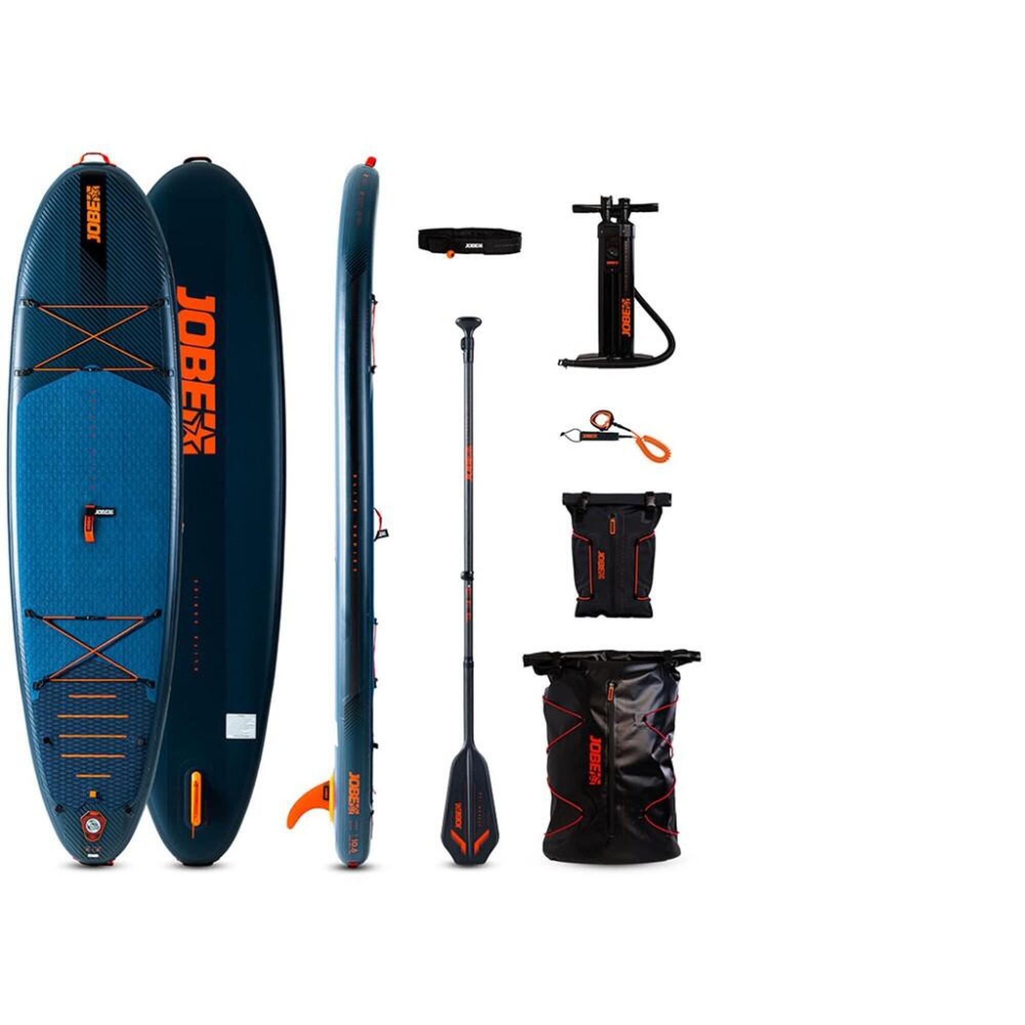 Jobe - Yarra Elite 10.6 Sup Board Gonflable Paquet - Planche De Stand Up Paddle - Bleu - 320 Cm - Decathlon