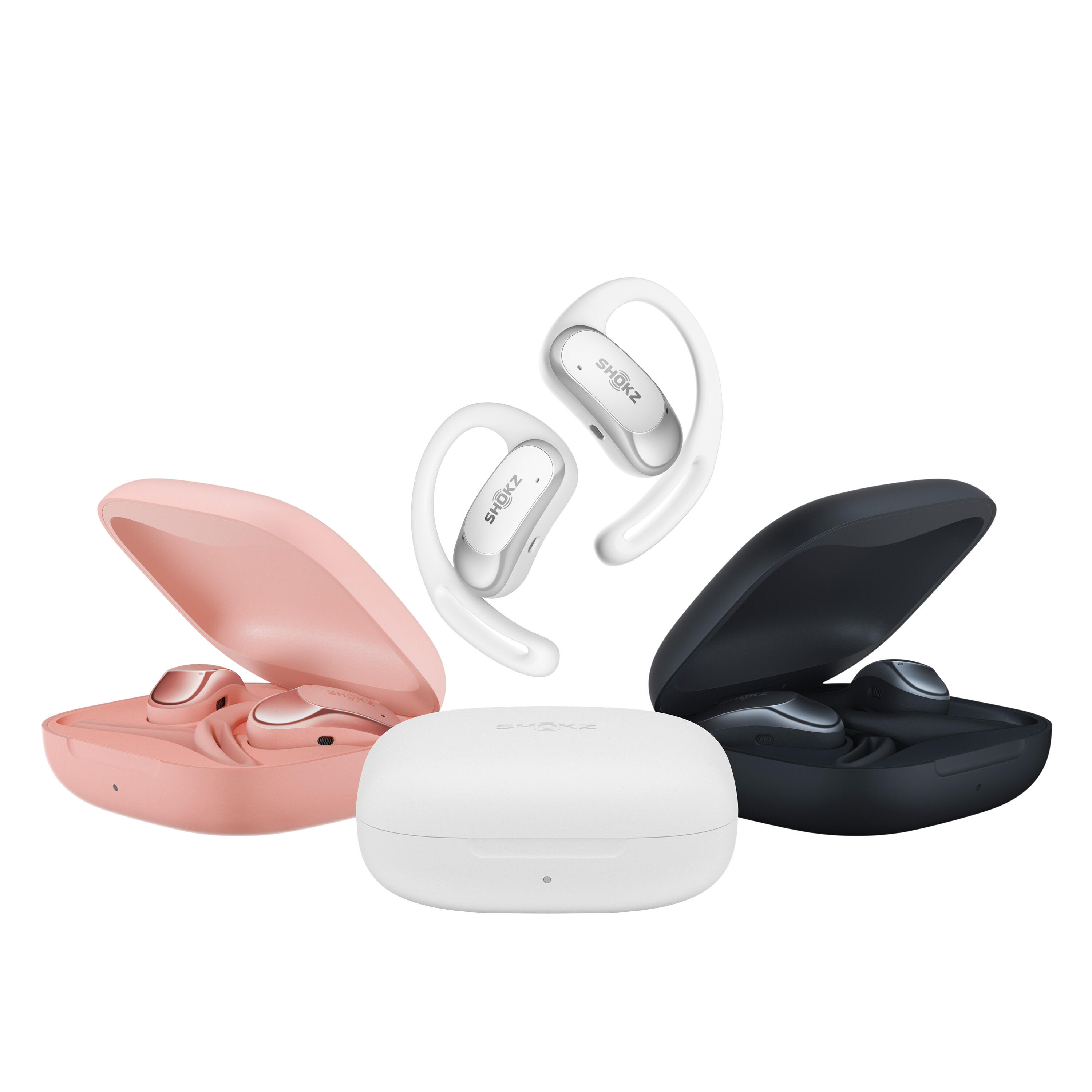 Cuffie Bluetooth Shokz - OPENFIT AIR ROSA 5/7