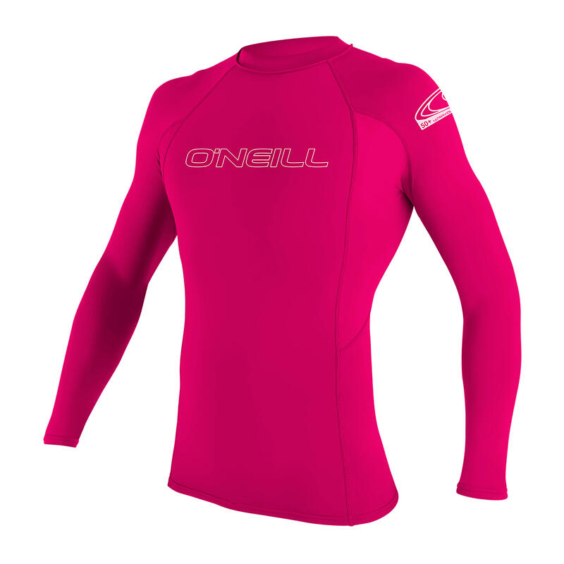 O'Neill Basic Skins LS Rash Guard kinderzwemshirt met lange mouwen