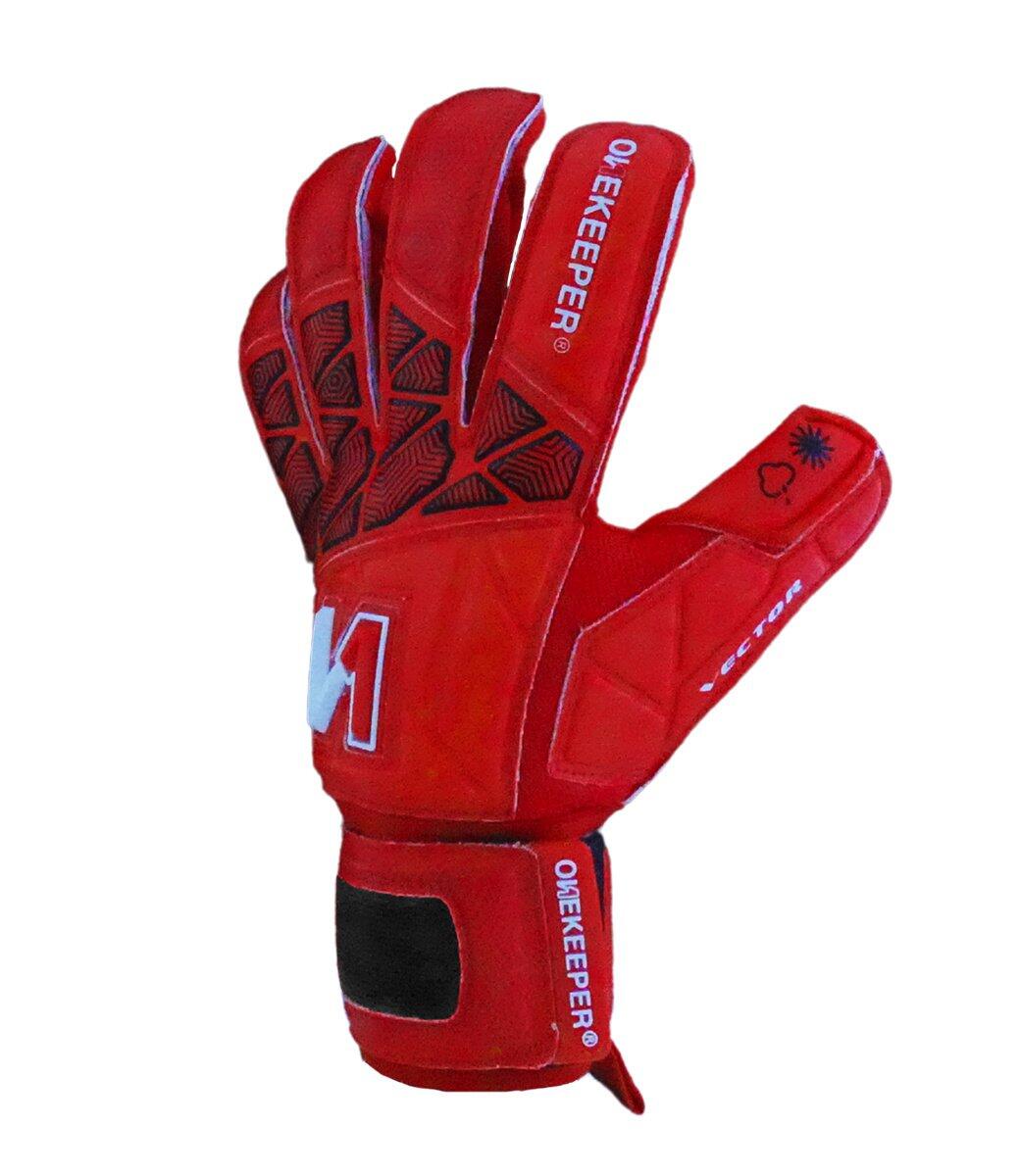Onekeeper Keepershandschoenen Vector Junior Rood 4/4