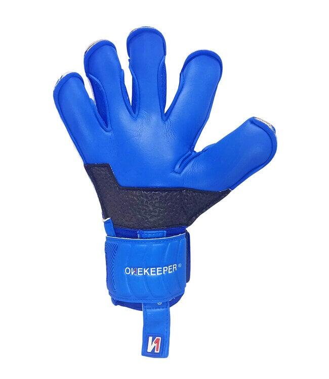 Onekeeper Keepershandschoenen Vector Junior Blauw 3/4