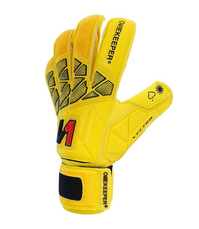 Onekeeper Keepershandschoenen Vector Junior Geel 4/4