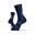 Chaussettes antidérapantes SoxPro Bleu marine Grip-in