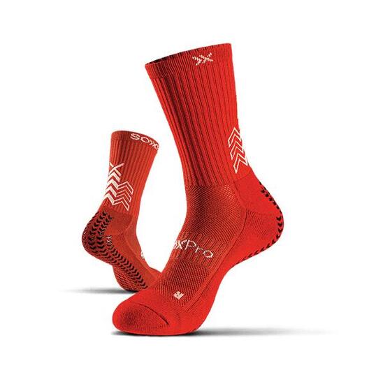 Chaussettes antidérapantes SoxPro Rouge